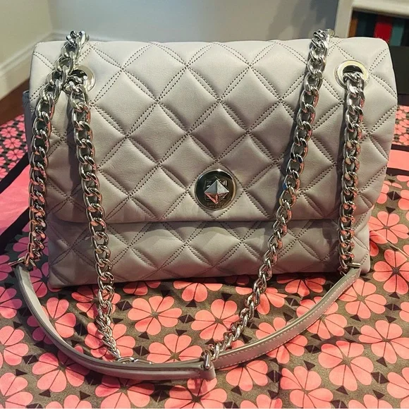 Kate Spade Natalia Quilted Shoulder / Crossbody Bag 😍 - Picture 15 of 17